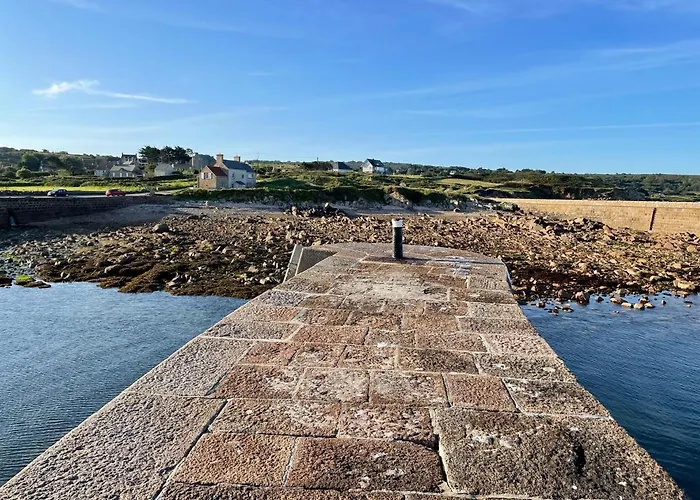 펜션 Au Petit Brick - Cosy Beachfront House