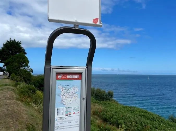 Au Petit Brick - Cosy Beachfront House 펜션 Maupertus-sur-Mer